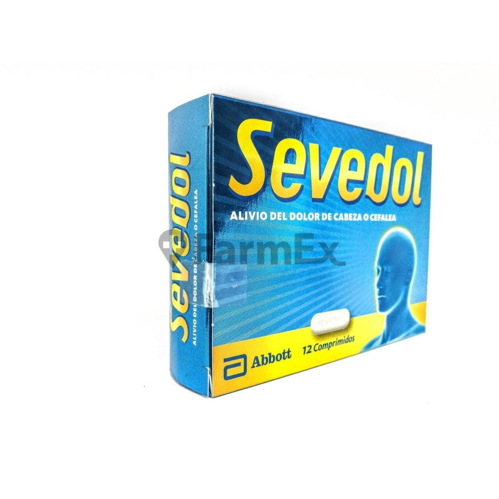 Sevedol x 12 comprimidos Farmex-BanMedica-Persistente 