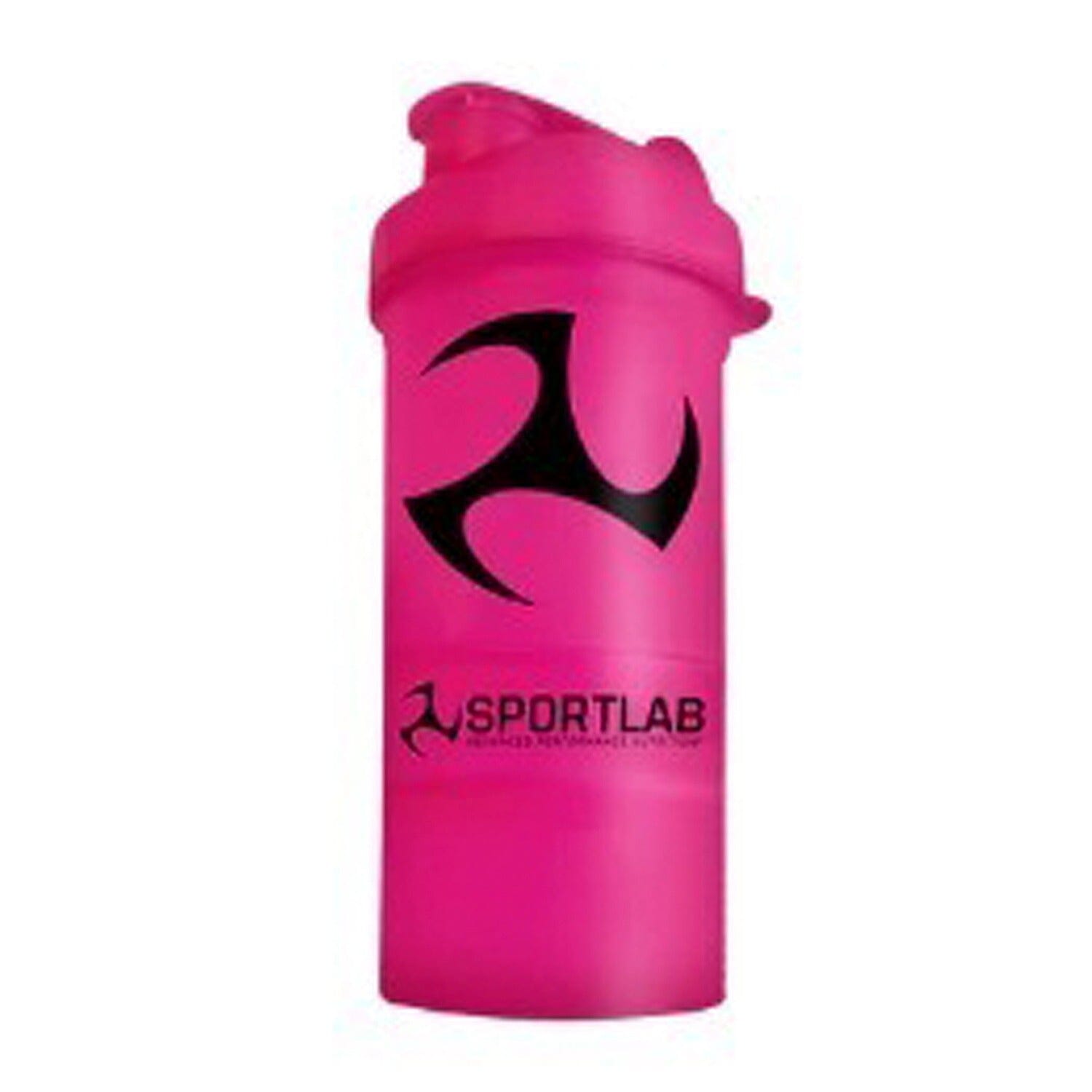 Shaker SportLab 3 Layers (400 cc) Rosado Neón Nutraline 