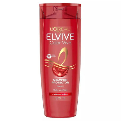 Shampoo Elvive Color Vive 370 Ml Farmex-Pluxee-Persistente 