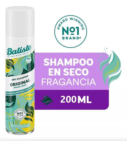 Shampoo En Seco Original classic frash, 200 mL