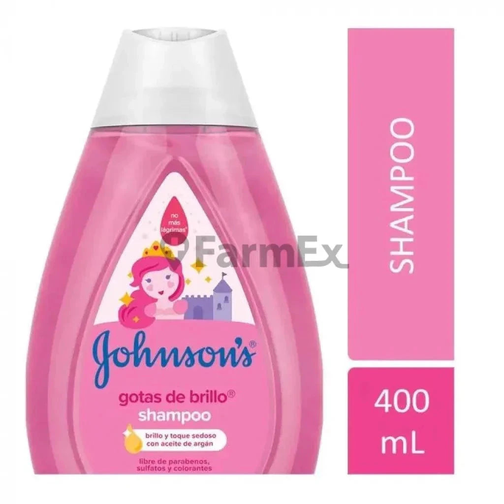 Shampoo "Gotas de Brillo" x 400 ml Farmex-Pluxee-Persistente 