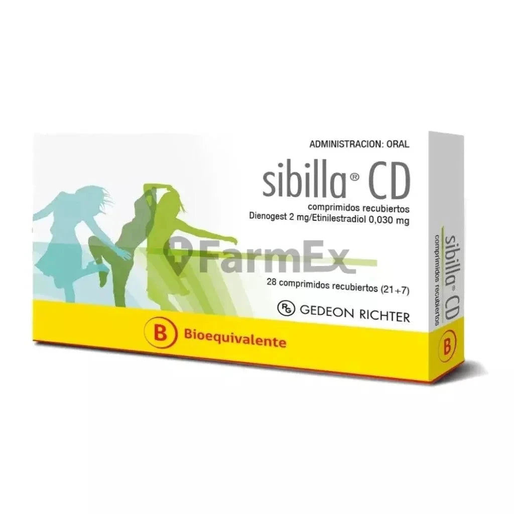 Sibilla CD x 28 comprimidos. Farmex-Yapp-Programa-Boleta 