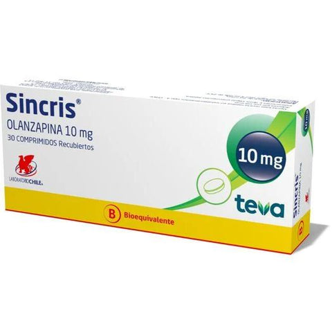 Sincris 10 mg x 30 comprimidos