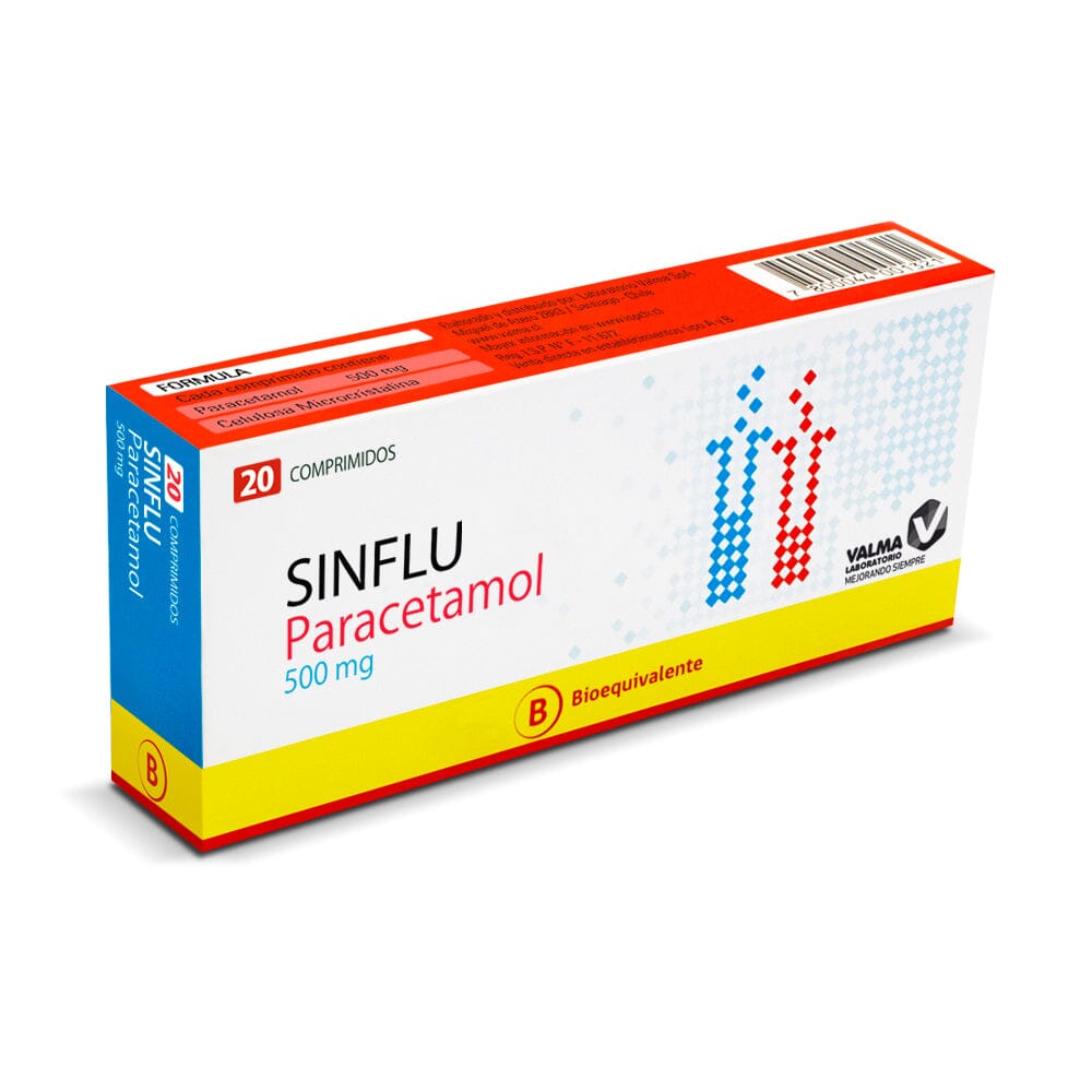 SINFLU Paracetamol x 500mg VALMA 