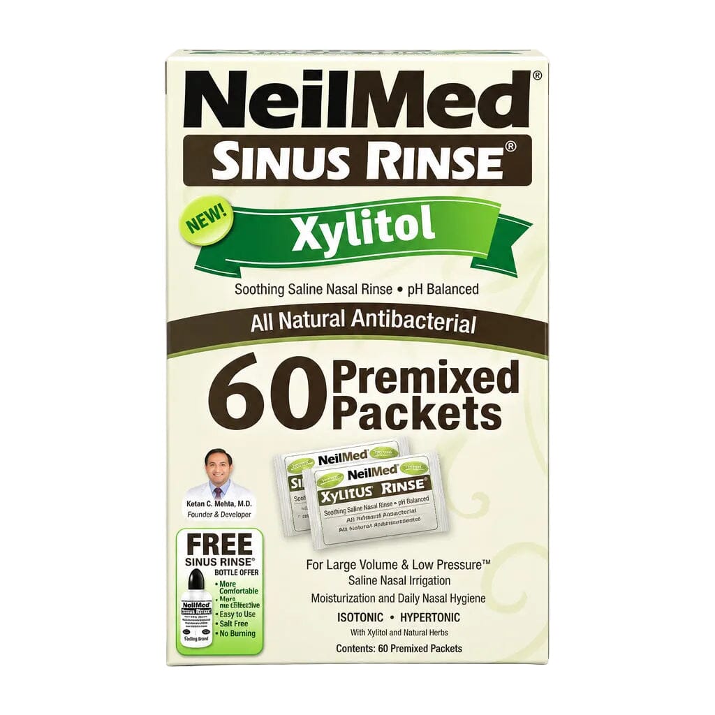 Sinus Rinse Xylitol Recarga X 60 sobres NEILMED 