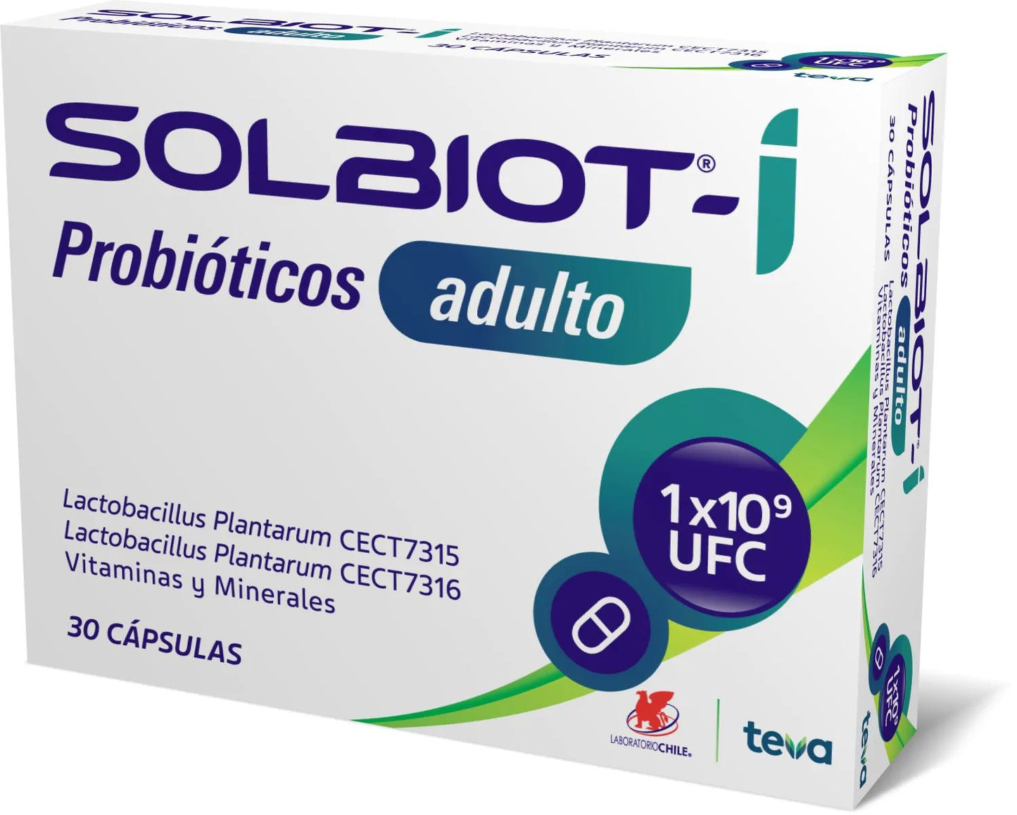 Solbiot- i x 30 cápsulas Farmex-Chile Salud-Persistente 