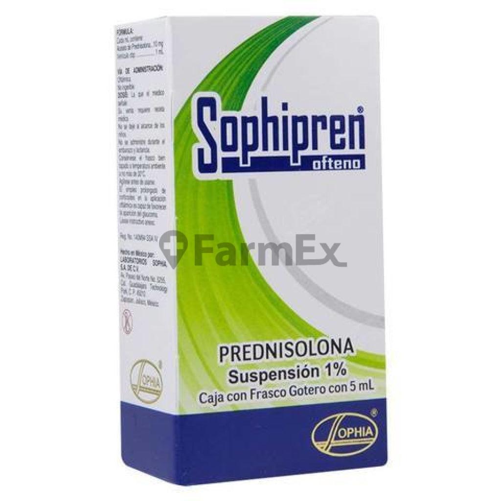 Sophipren Suspension Oftalmica 1% x 5 mL.