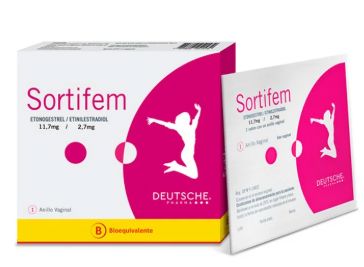 Sortifem Etonogestrel 11,7 mg 1 Anillo Vagina DEUTSCHE 