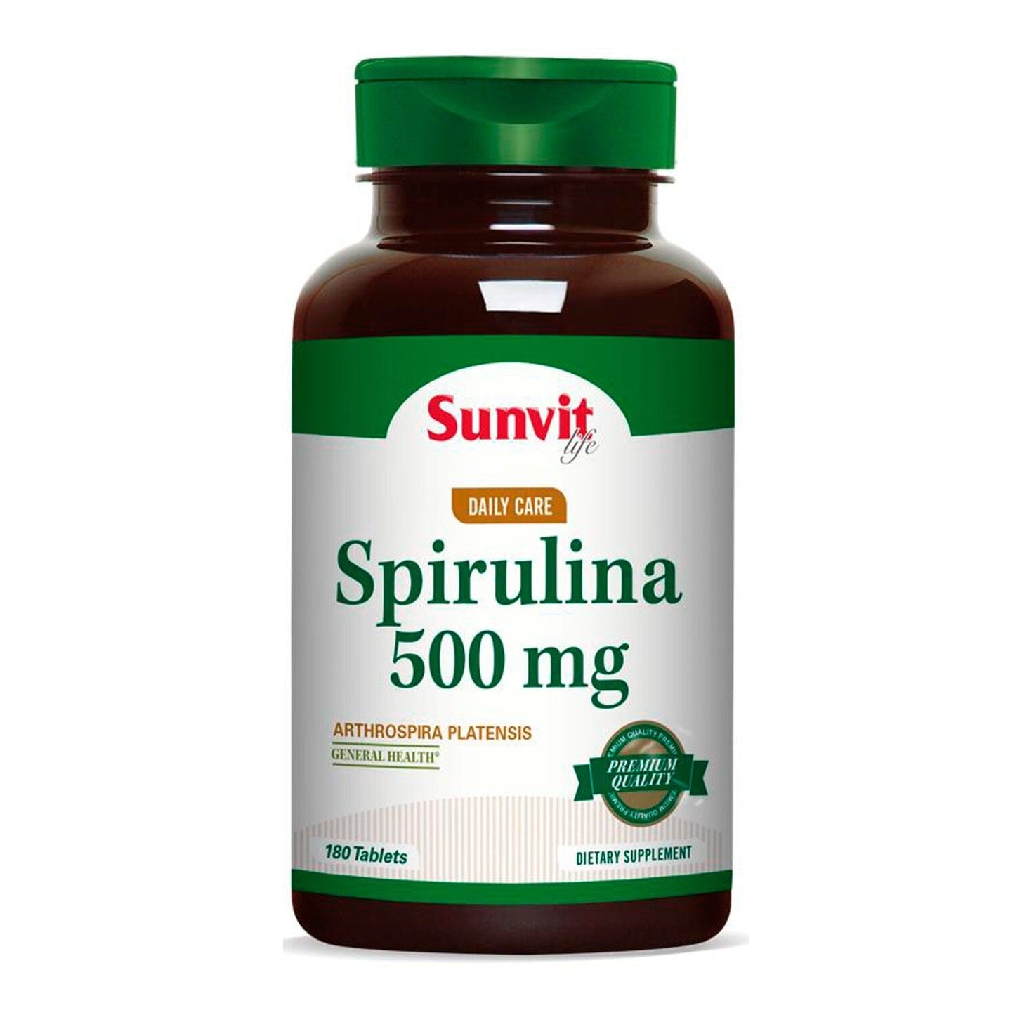 Spirulina 500 mg x 180 tabs nutra line 