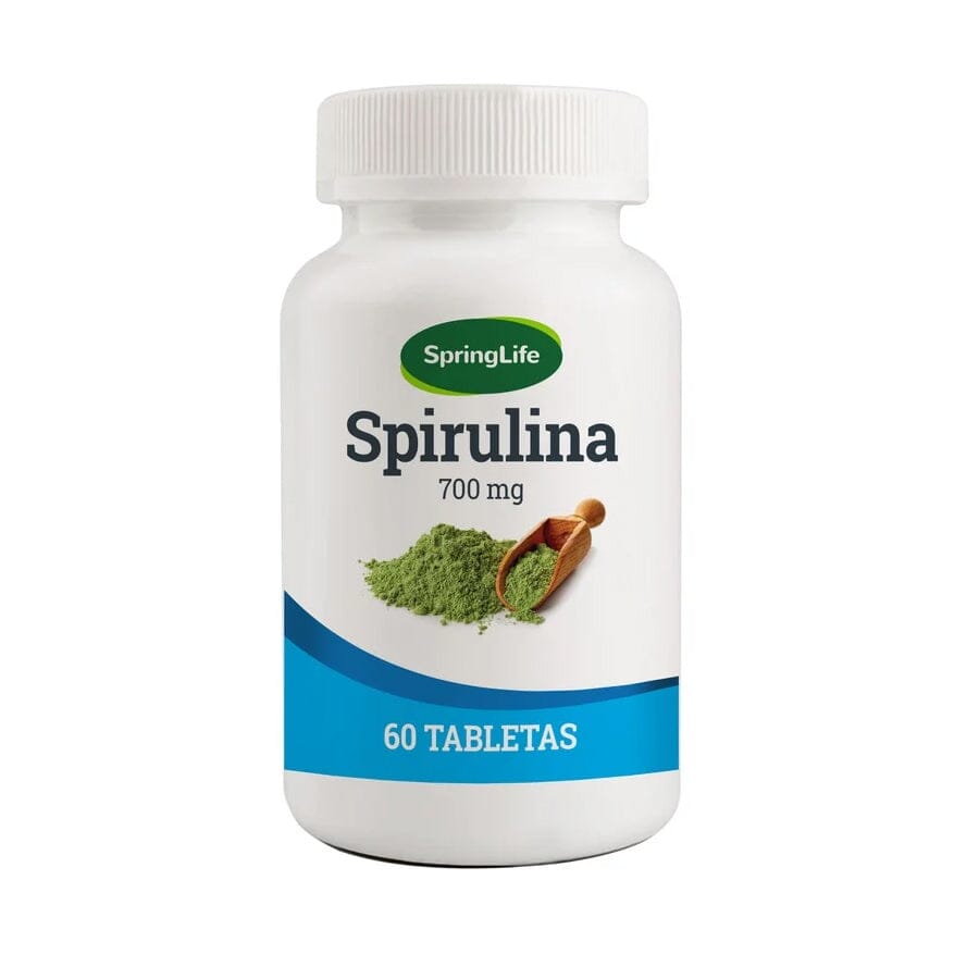 Spirulina 60 Comprimidos 700mg (Springlife).