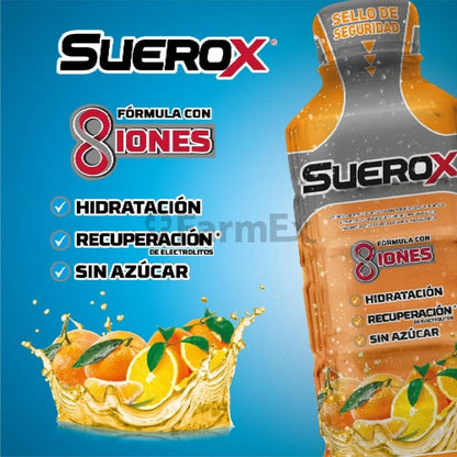 Suerox Sabor Naranja x 630 mL Farmex-Pluxee-Persistente 