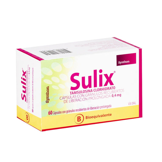 Sulix 0.4 mg x 60 cápsulas "Ley Cenabast" SYNTHON 