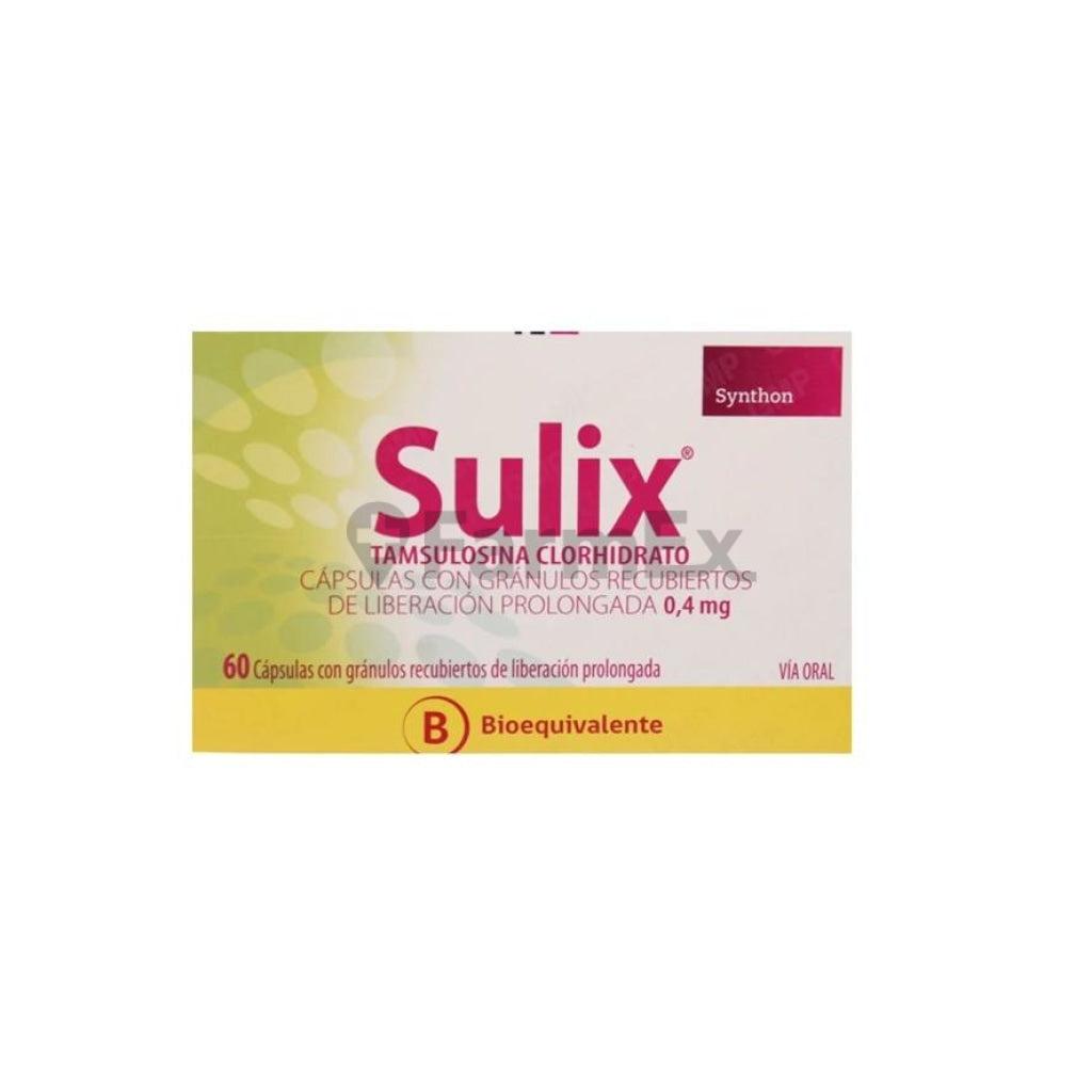 Sulix 0.4 mg x 60 cápsulas.