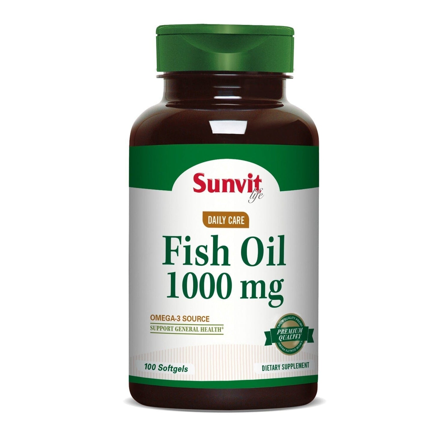 Sunvit Life Fish Oil 1000 mg (100 softgels) Farmex-Pluxee-Persistente 
