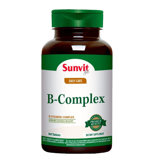Sunvit Vitamina B Complex 100 Tabs nutra line 