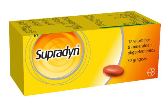Supradyn food x 30 comprimidos BAYER 