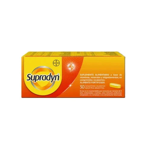 Supradyn food x 30 comprimidos.