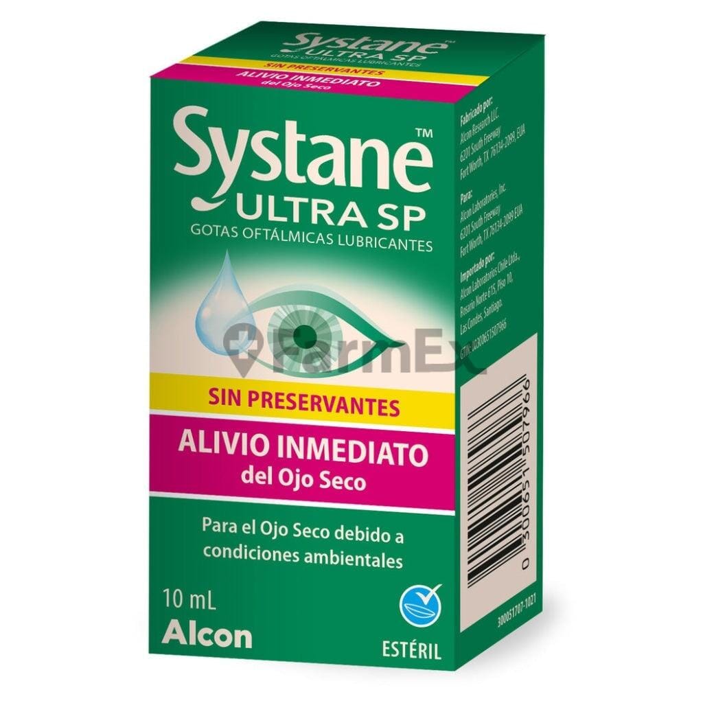 Systane Ultra SP "Gotas Oftálmicas" x 10 ml Farmex-Fonasa-Persistente 
