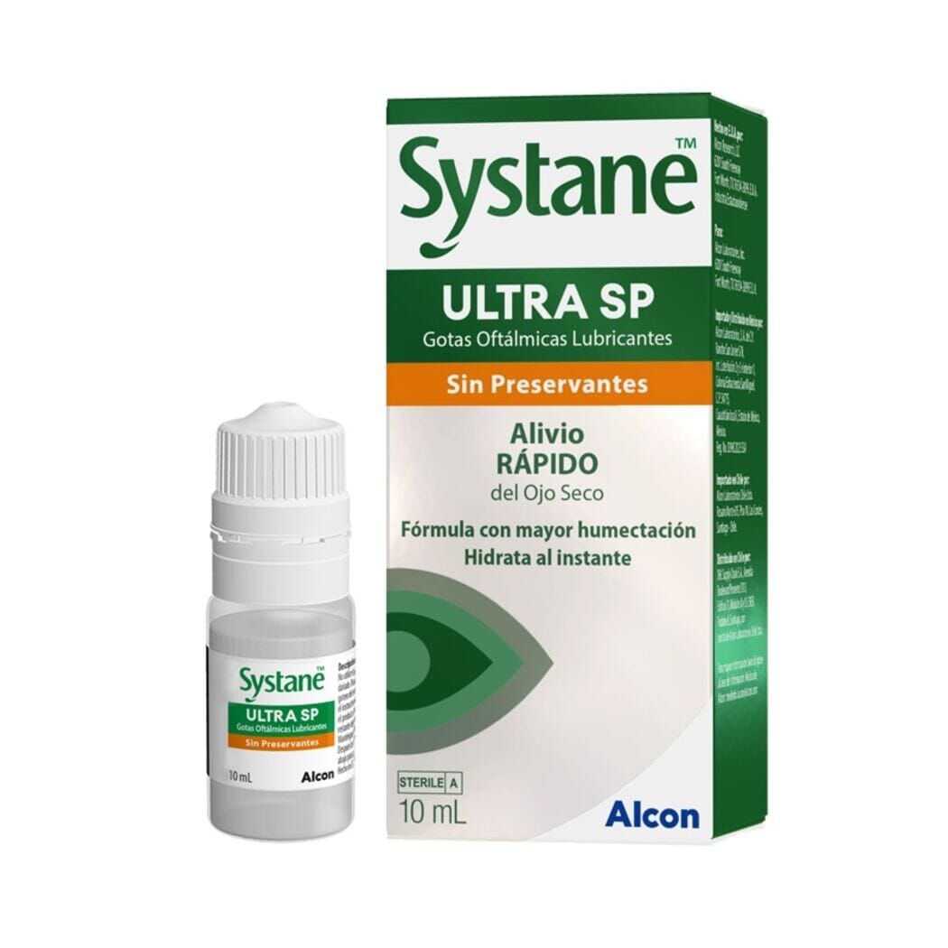 Systane Ultra SP "Gotas Oftálmicas" x 10 ml. Farmex-Yapp-Programa-Boleta 
