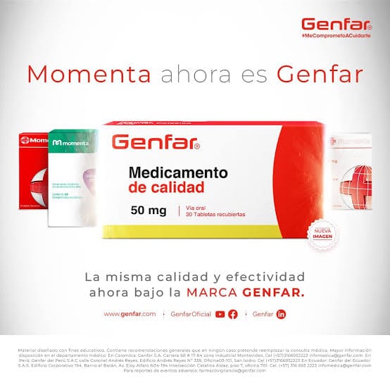 Tadalafilo 5 mg x 30 comprimidos GENFAR 