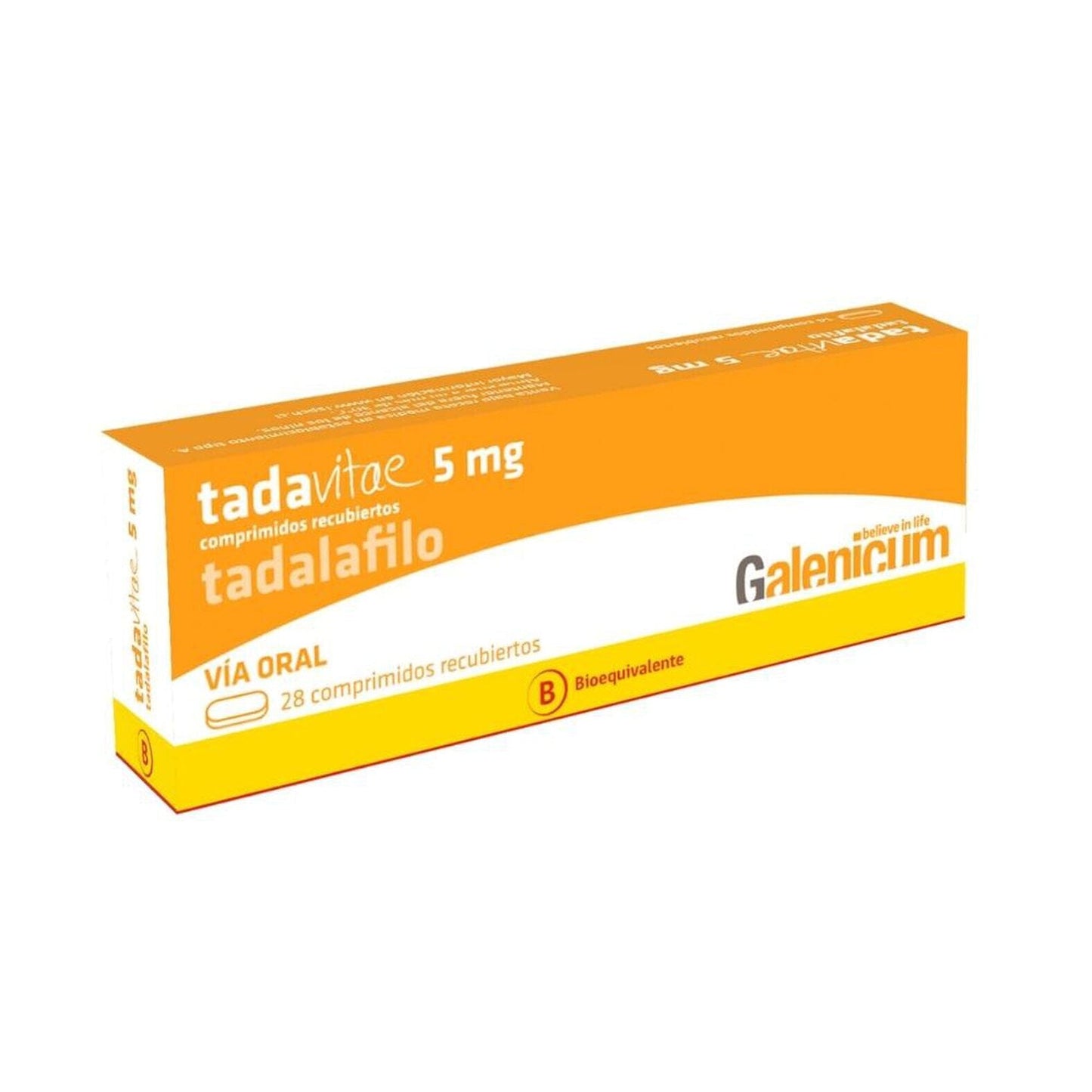 Tadavitae 5 mg x 28 comprimidos.
