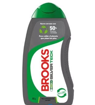 Talco para Pies Brooks Silver Teck x 80 g Farmex-Pluxee-Persistente 