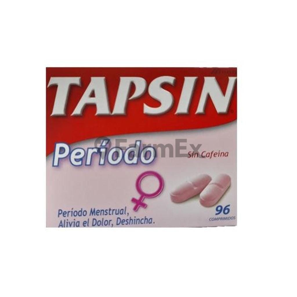 Tapsin Periodo x 96 comprimidos Farmex-BanMedica-Persistente 