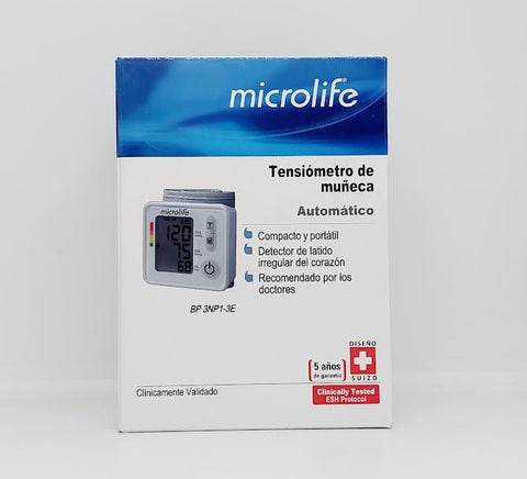 Tensiómetro de muñeca automático Microlife