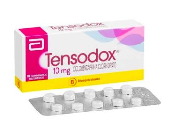 Tensodox 10 mg x 20 comprimidos "Ley Cenabast" ABBOTT 