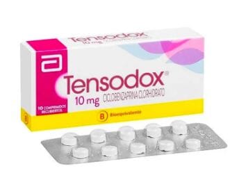 Tensodox 10 mg x 20 comprimidos "Ley Cenabast" Farmex-Pluxee-Persistente 