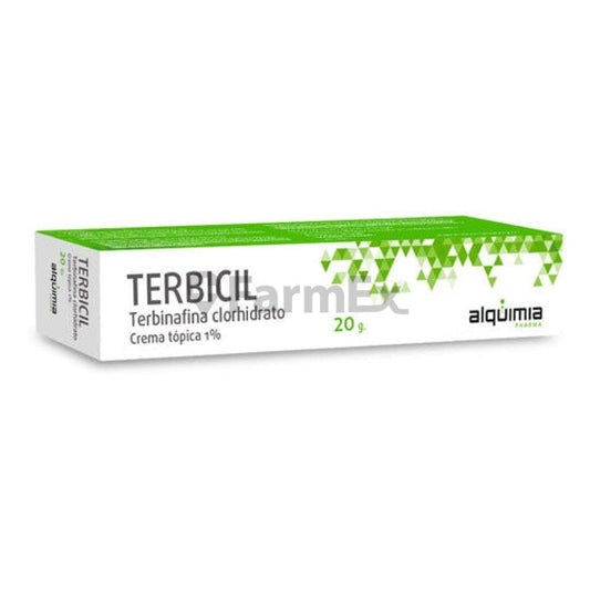 Terbicil (Terbinafina) Crema tópica 1% x 20 g Farmex-MiaHealth-Persistente 
