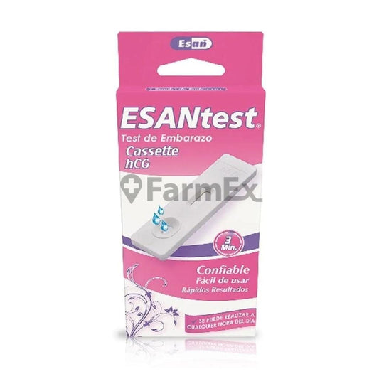 Test de Embarazo Cassette Esantest Farmex-VidaTres-Persistente 