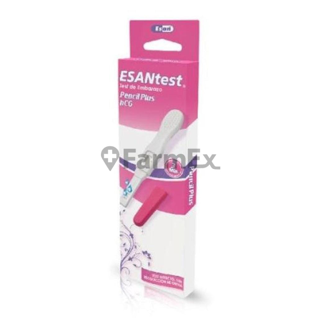 Test de embarazo Pencil Plus (Esantest) Farmex-BanMedica-Persistente 
