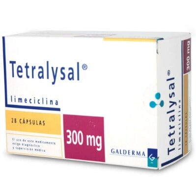 Tetralysal 300 mg x 28 cápsulas.