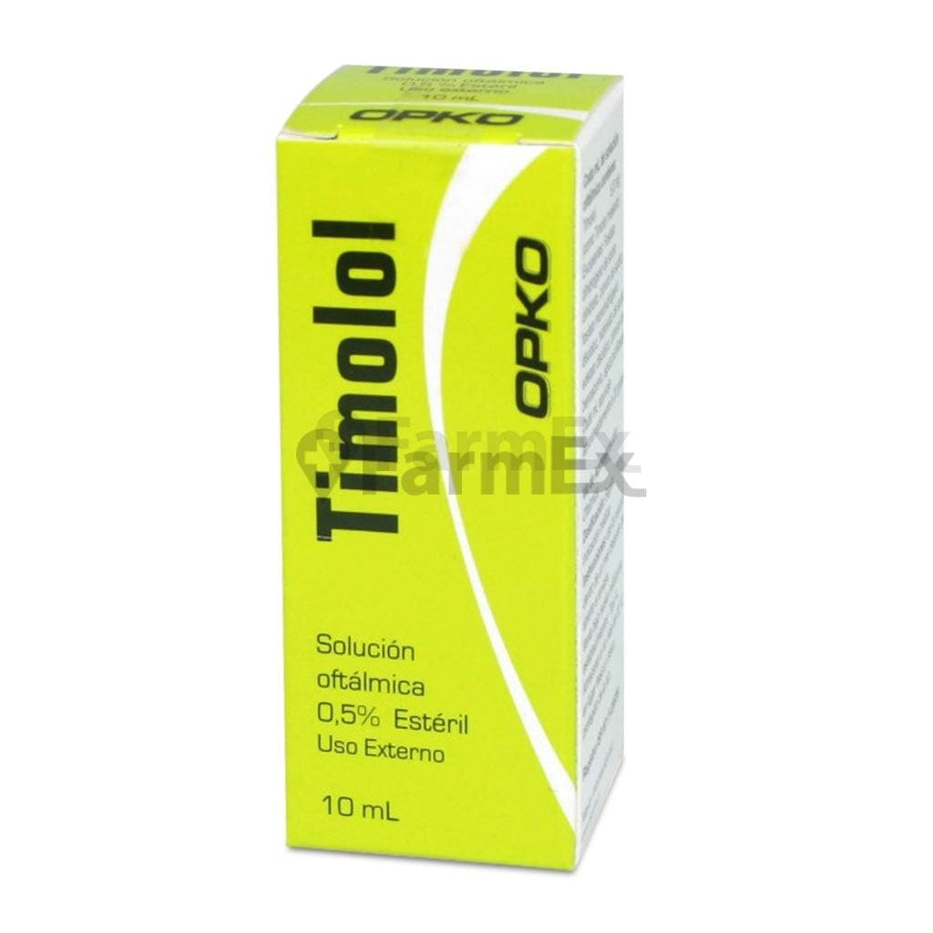 Timolol Solución Oftálmica 0.5% x 10 mL susc-1 de 6 meses Farmex-Suscripciones-Persistente 