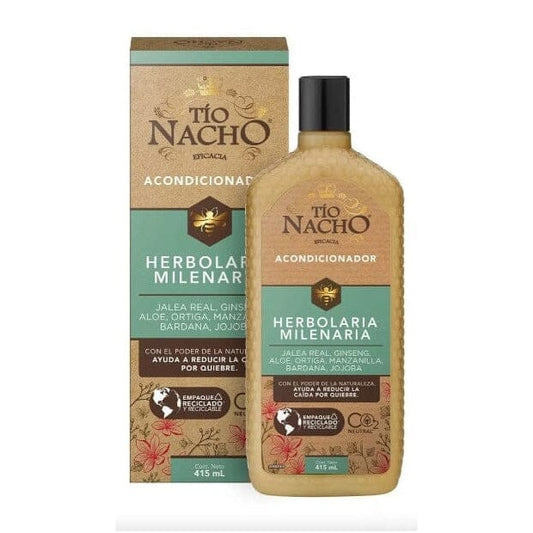 Tío Nacho Acondicionador Herbolaria Fortalecimiento Capilar x 415 mL GENOMMA LAB 