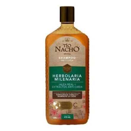 Tío Nacho Shampoo Herbolaria Fortalecimiento Capilar x 415 mL Genomma 
