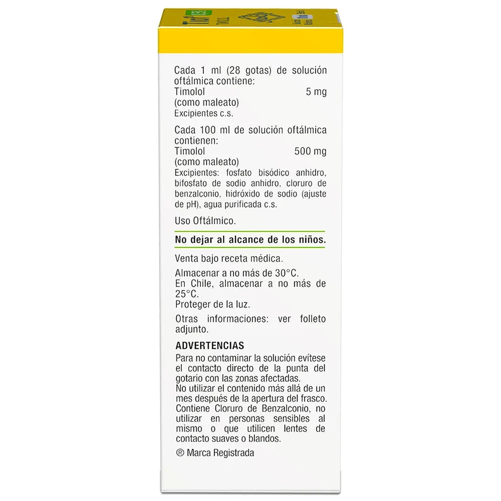 Tiof 0.5 % Solución Oftálmica x 10 mL NICOLICH 