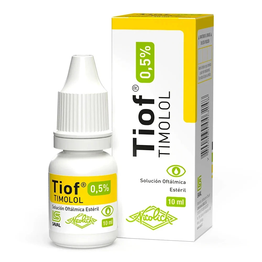 Tiof 0.5 % Solución Oftálmica x 10 mL NICOLICH 