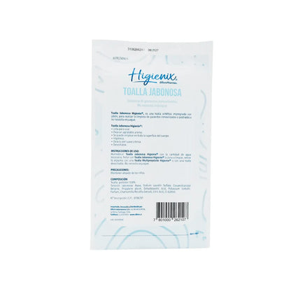 Toalla Jabonosa Higienix x 2 Unidades Farmex-Pluxee-Persistente 
