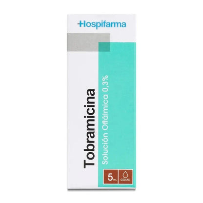 Tobramicina Sol. Oft 0,3% X 5ml. HOSPIFARMA 