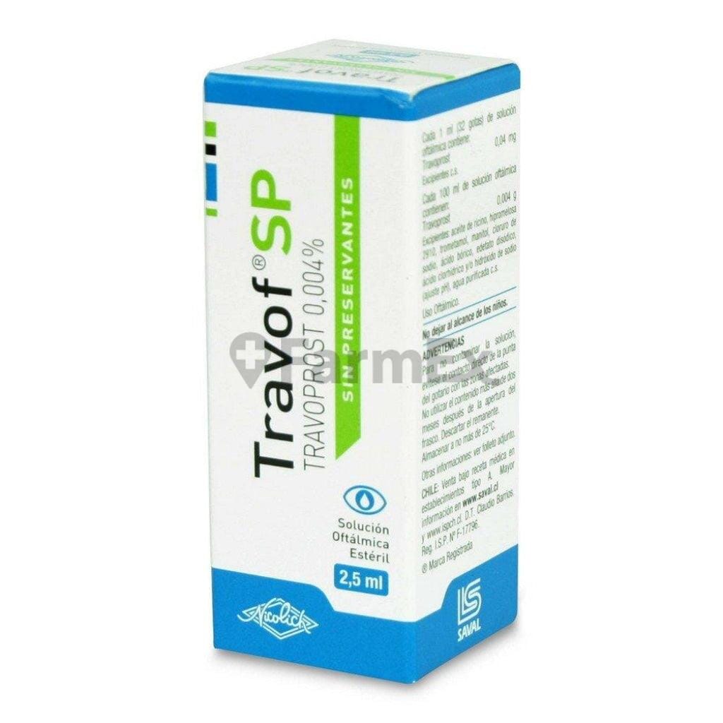 Travof SP Solución Oftálmica 0,004% x 2,5 mL susc-1 de 2 meses Farmex-Suscripciones-Persistente 