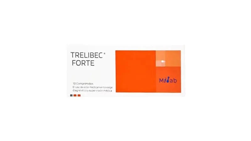 Trelibec forte x 10 comprimidos.