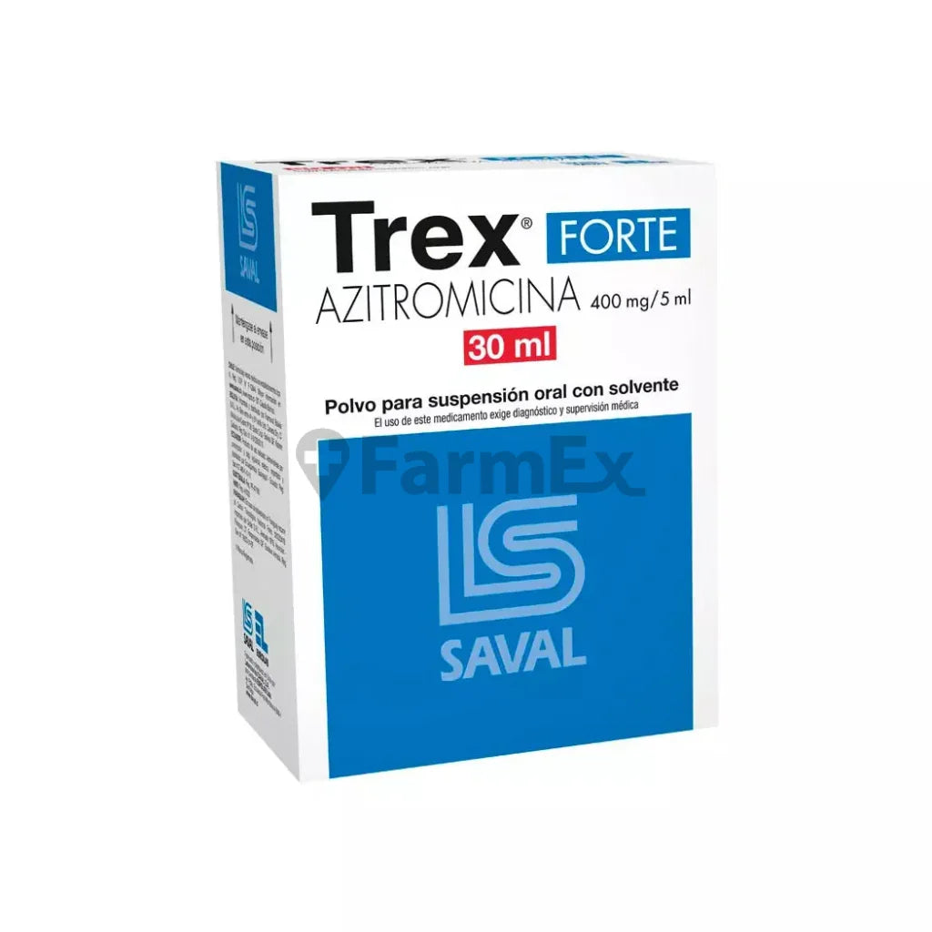 Trex Forte 400 mg/5 ml x 30 ml "Ley Cenabast".