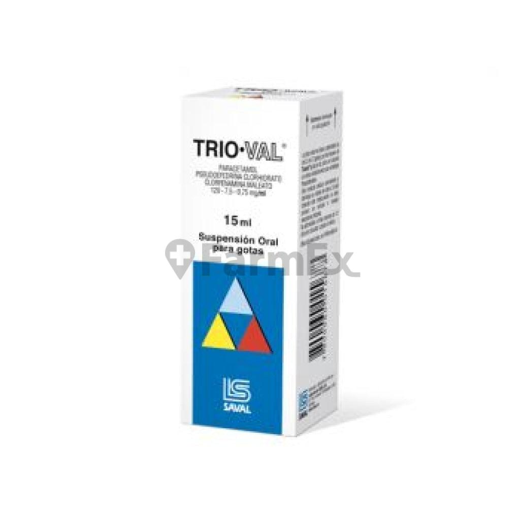 Trioval gotas x 15 mL.