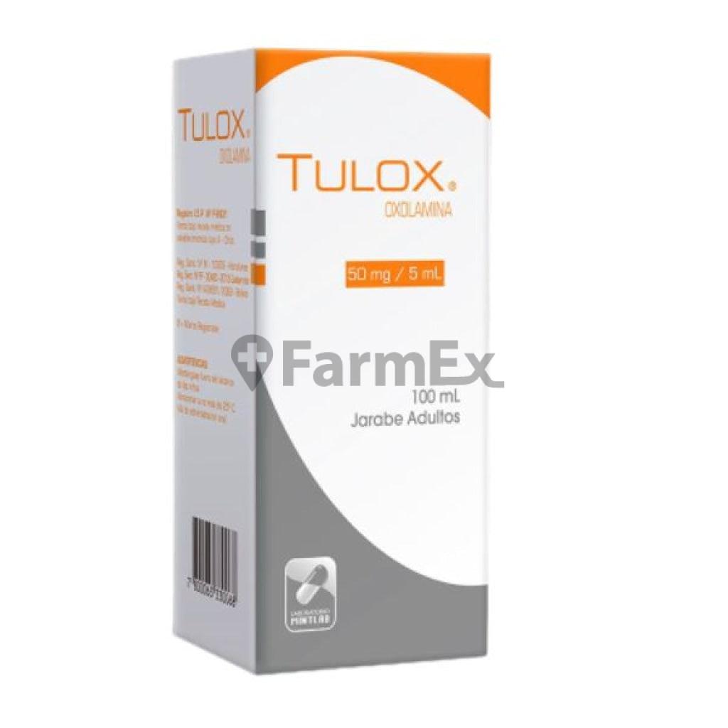Tulox Jarabe Adulto 50 mg / 5 mL x 100 mL.