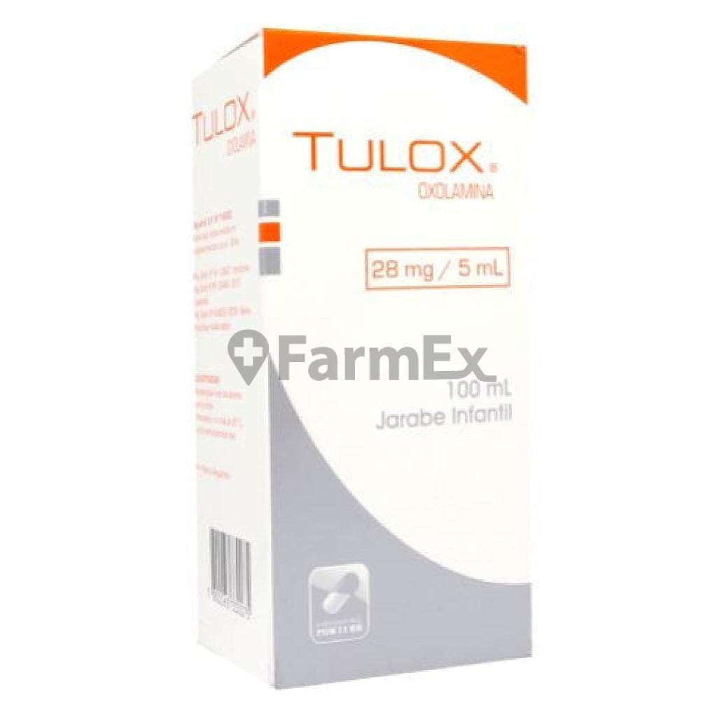 Tulox Jarabe Infantil 28 mg / 5 mL x 100 mL Farmex-MiaHealth-Persistente 