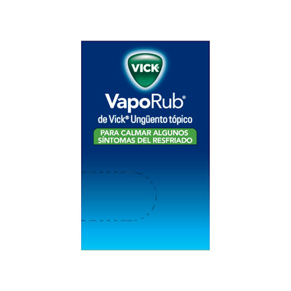 Ungüento Vick VapoRub 12g (vencimiento enero 2025) Farmex-MiaHealth-Persistente 