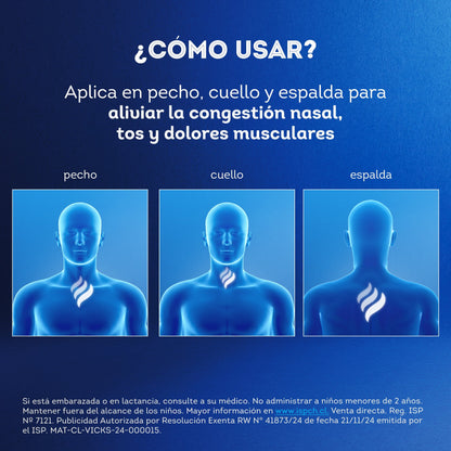 Ungüento Vick VapoRub 12g (vencimiento enero 2025) Farmex-MiaHealth-Persistente 