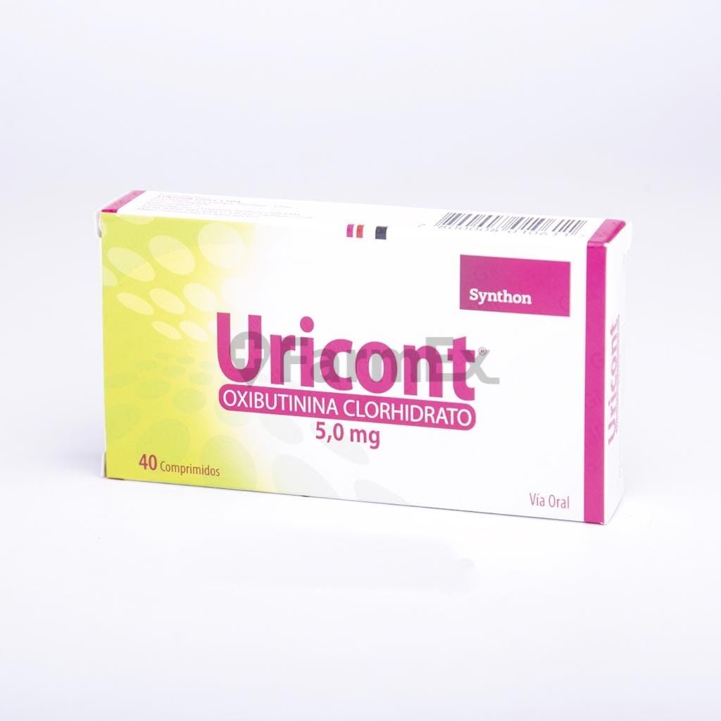 Uricont 5 mg x 40 comprimidos Farmex-Fonasa-Persistente 